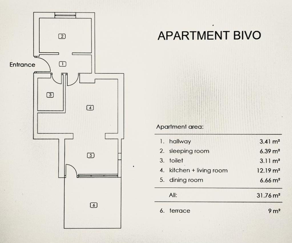 רייקה Apartment Bivio מראה חיצוני תמונה